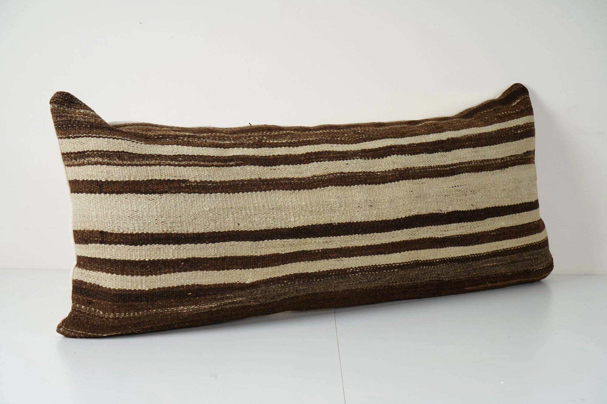 Vintage kilim cushion cover 41x97 cm
