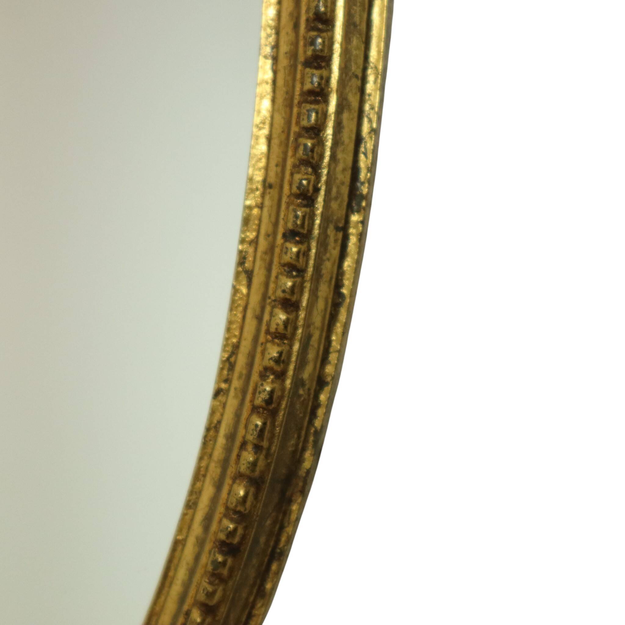 Classic French Rococo Baroque Style Mirror Gold Resin 70cm