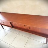 Scandinavian design sideboard in vintage teak