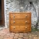Vintage pine chest of drawers