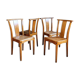 Set 4 Stella chairs 30s