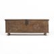 Large 18th Century Rustic Antique Farmhouse Folk Art Blanket Chest