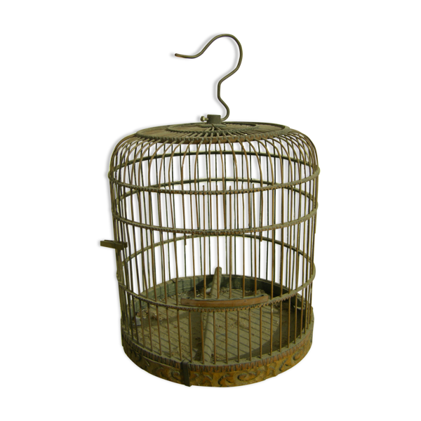 Cage à oiseaux ancienne - Bon état sur Selency