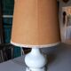 Lampe ancienne en faïence d'art de Rodez