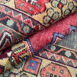 Vintage turkish oushak rug 192x112 cm