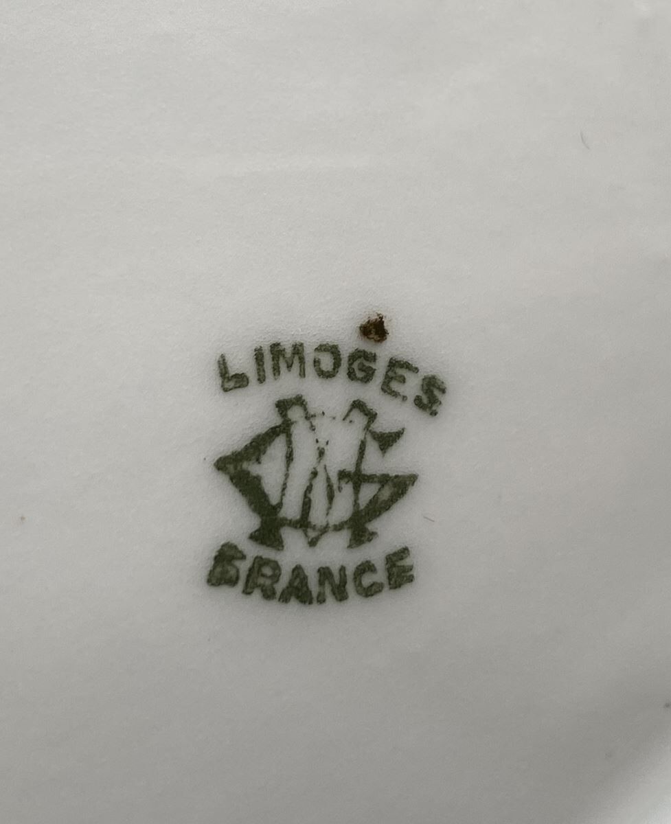 Limoges porcelain table service