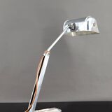 Important Art Deco Modernist Table Lamp, France, c. 1930