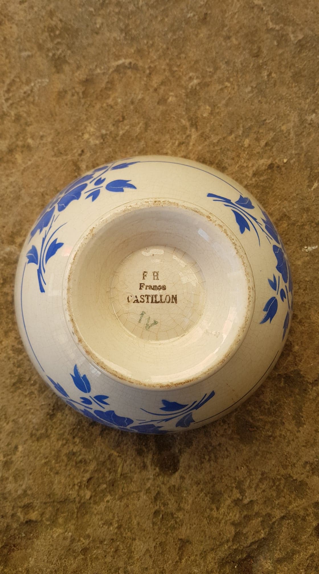 Bowl Fénal Badonviller model Castillon