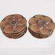 Sarreguemines barbotine shellfish plates