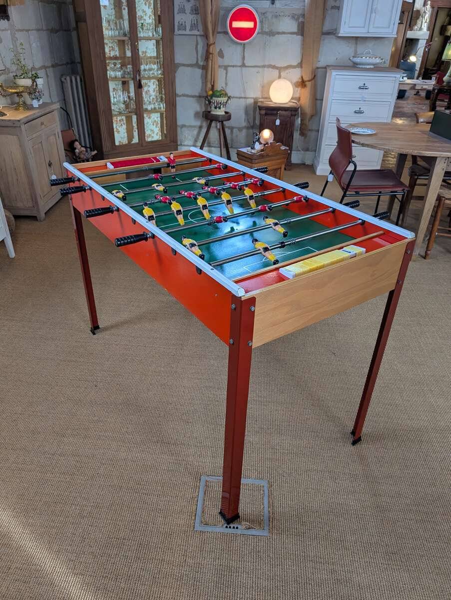 Vintage foosball table