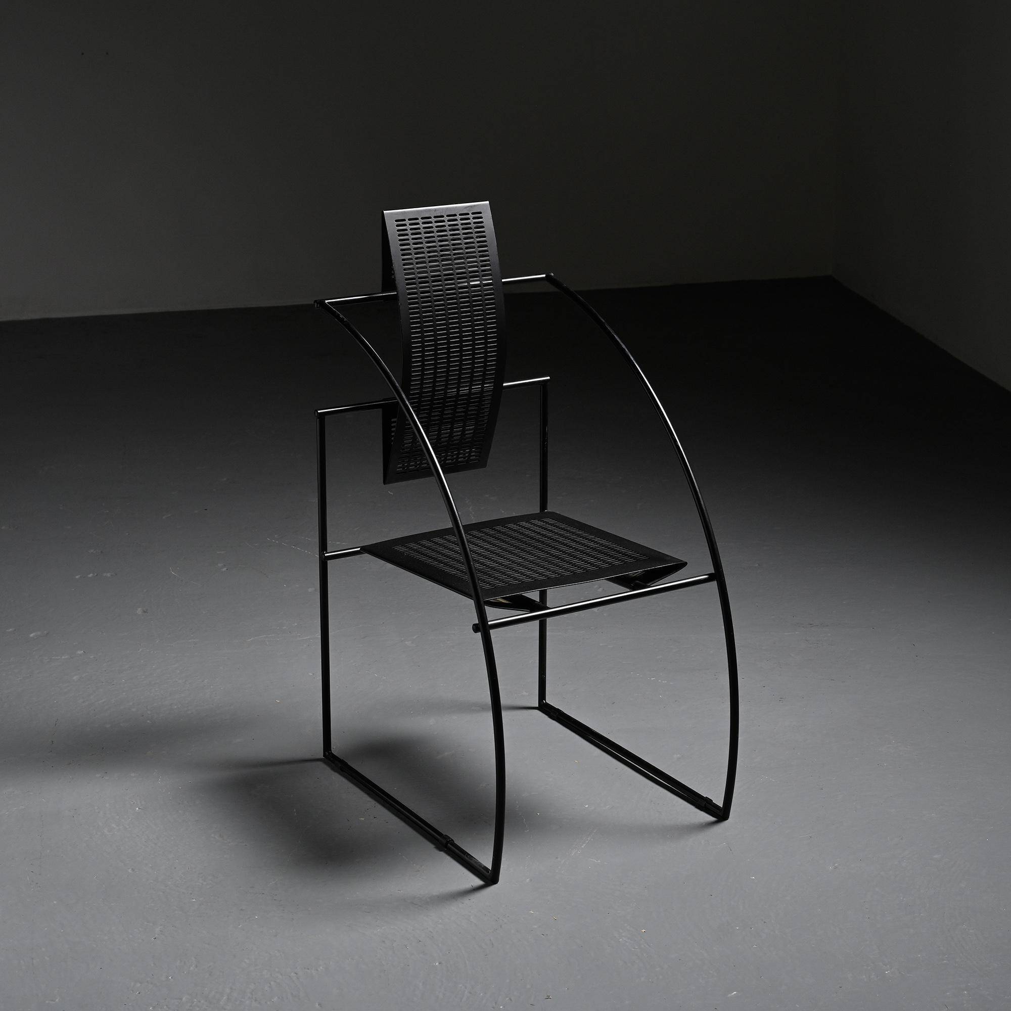Quinta 605 chair by Mario Botta for Alias, circa 1985