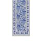 Hand-knotted rug, vintage Turkish rug 43x178 cm
