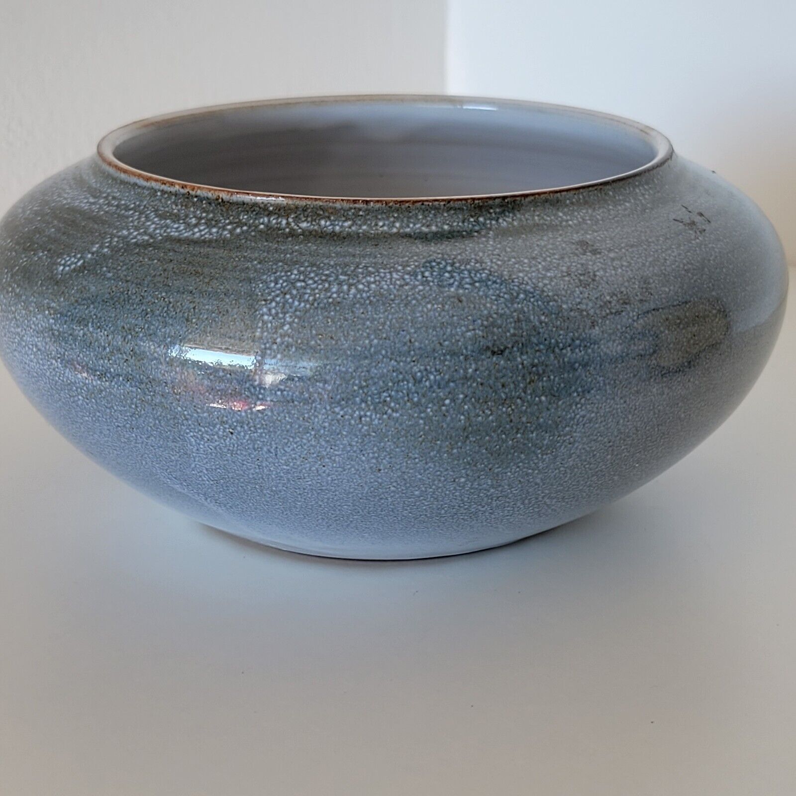 Atelier ATCH Chantal et Thierry Robert vase boule en céramique grès émaillé gris