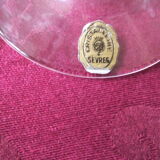 10 cristallerie de sevres wine glasses