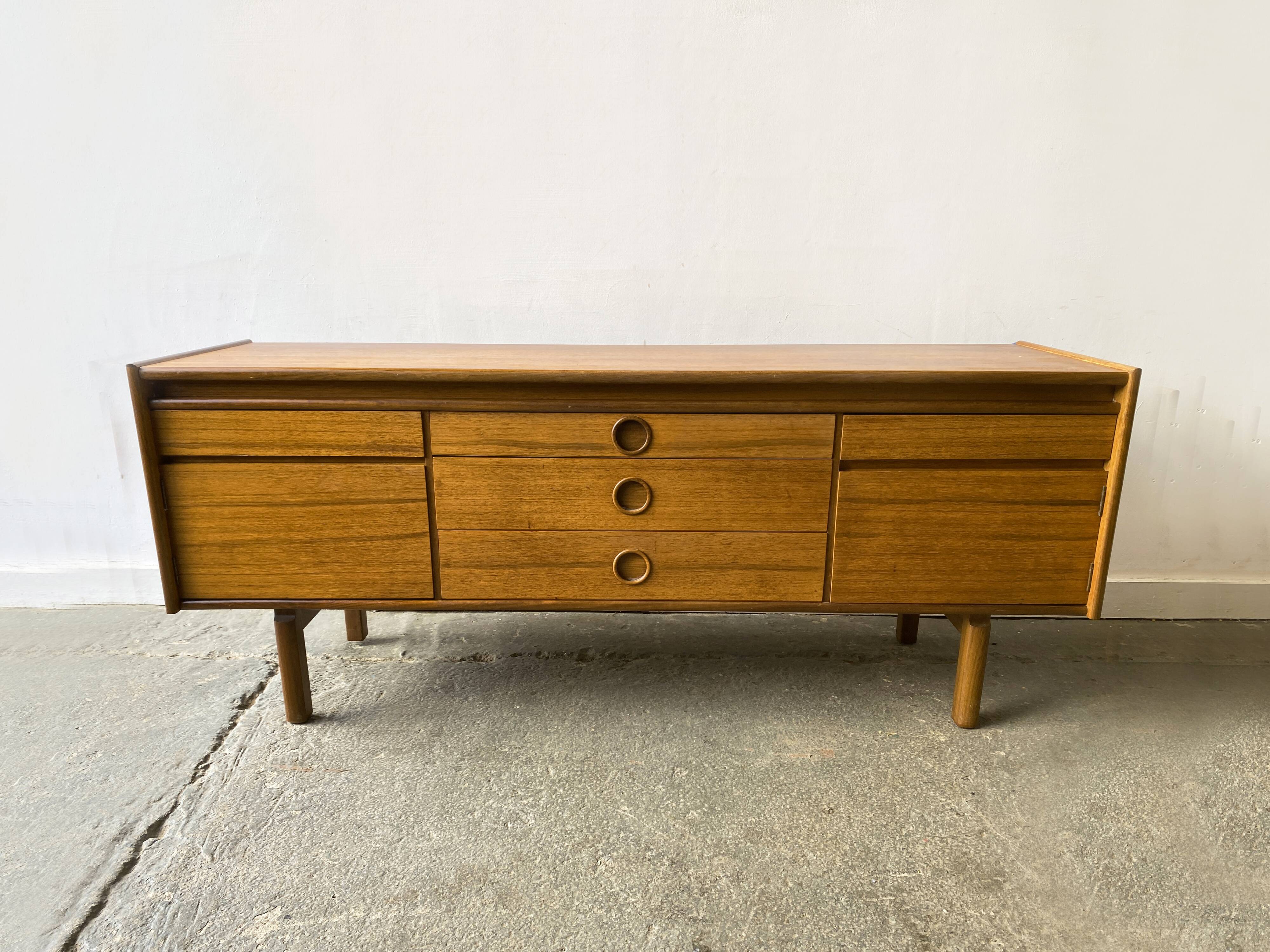 1960’s Mid-Century modern teak sideboard by Avalon
