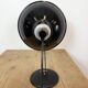 Vintage Industrial Black Enamel Table Lamp from EB, 1950s