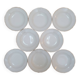 Set of 8 Villeroy and Boch soup plates