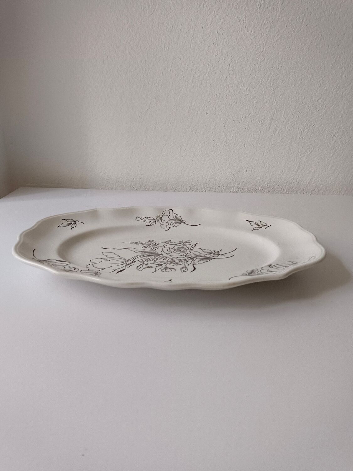 Ceramic dish Lunéville