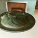 Patinated plaster profile medallion sculpture