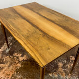 Mid-century extending dining table in walnut 1960s