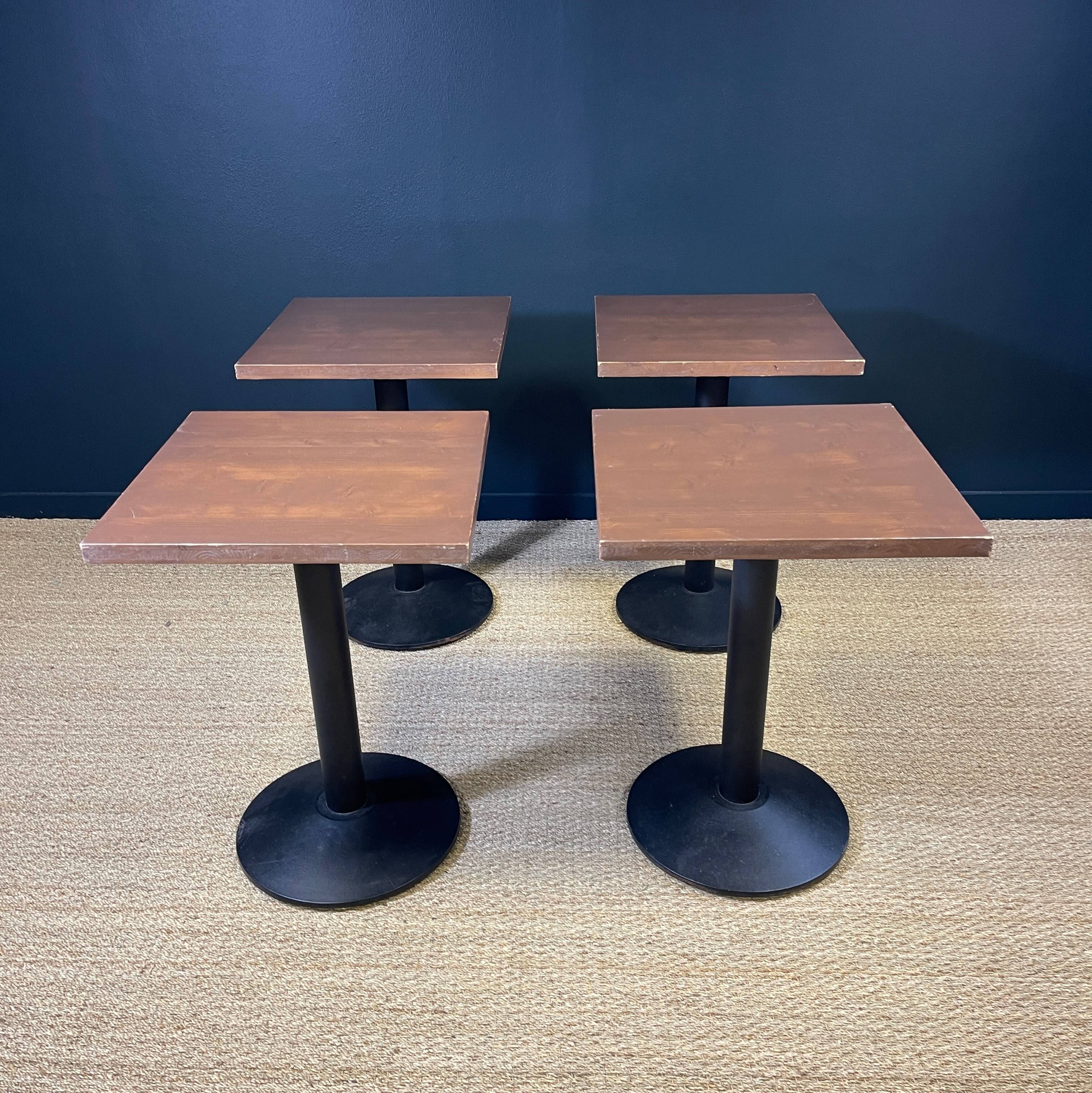 Mange Debout Exterieur KESSER Table Bistrot 2-en-1 Réglable - Aluminium - 60cm - 70/115cm - Intérieur/Extérieur Table Pliable