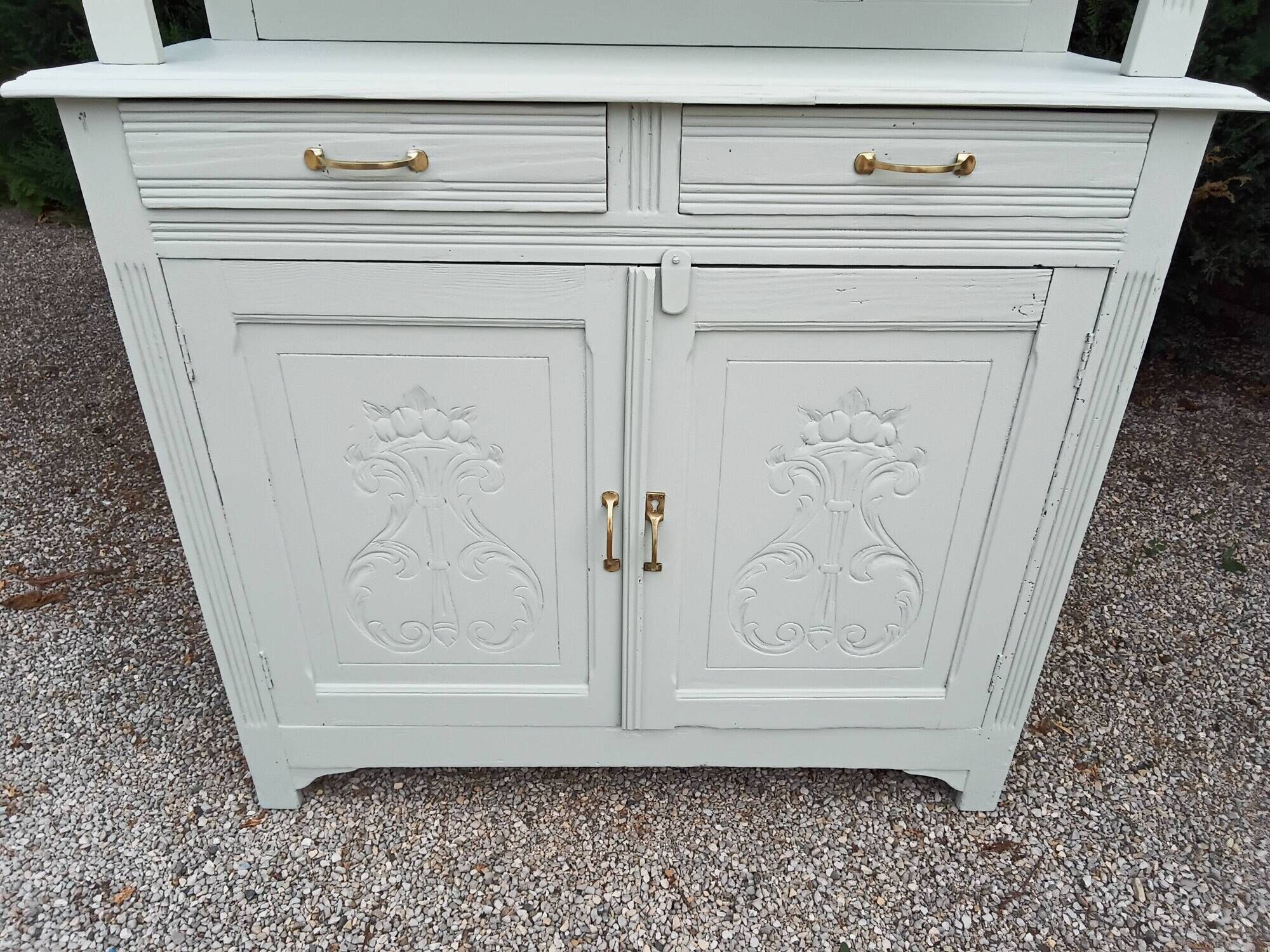 Buffet deux corps art déco