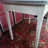 Vintage formica and wood table, 50s