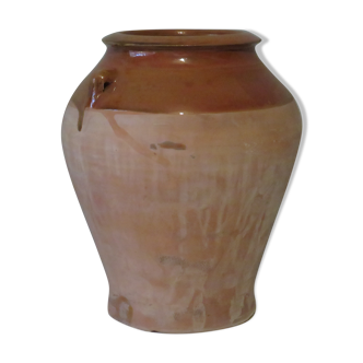 Ancient vase in natural terracotta