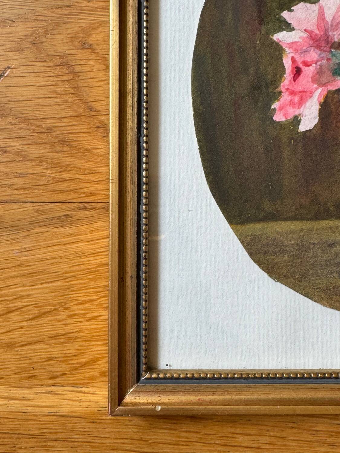 Still life with roses signed Cornillon 20th century