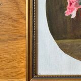 Still life with roses signed Cornillon 20th century