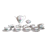 KPM Krister porcelain coffee service for 9 people, Germany