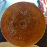 Shell vase engraved Alsace/Lorraine