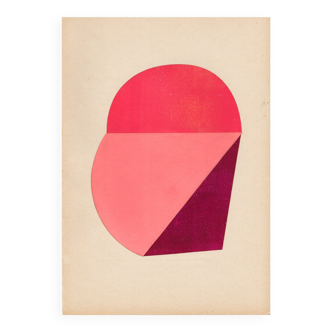 Abstract collage - jac - signed Eawy