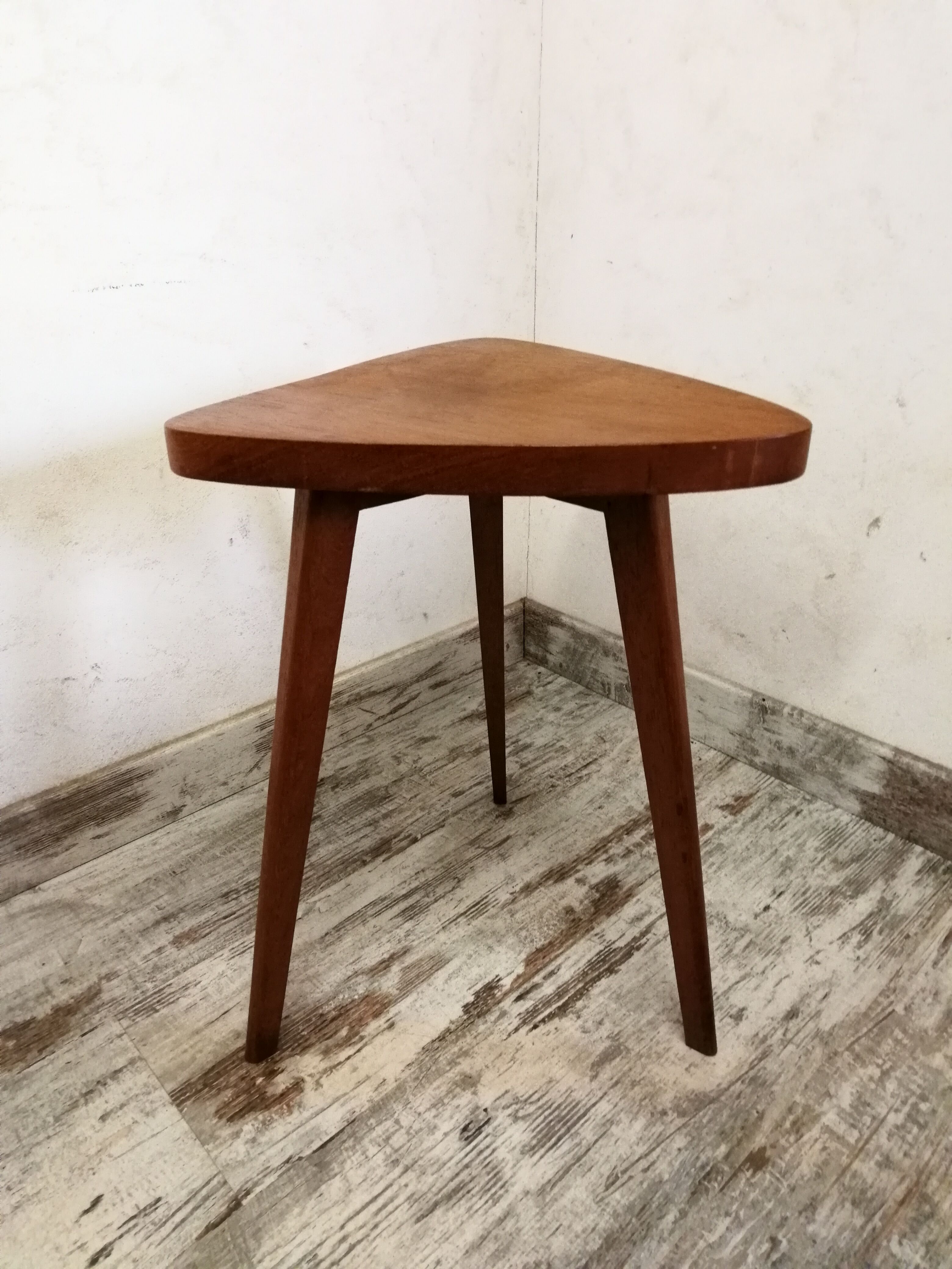 Scandinavian tripod stool