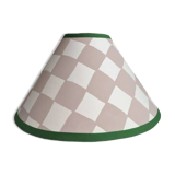 Checkered lampshade