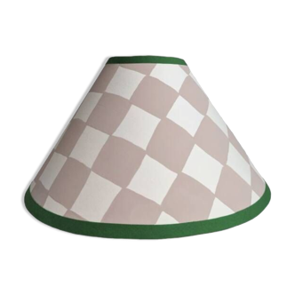 Checkered lampshade