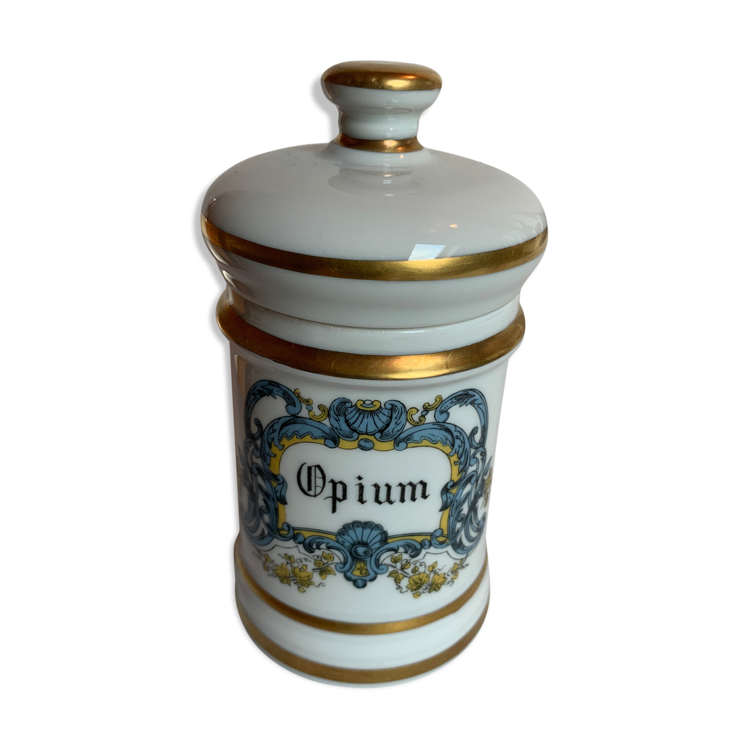 Pharmacy jar Opium