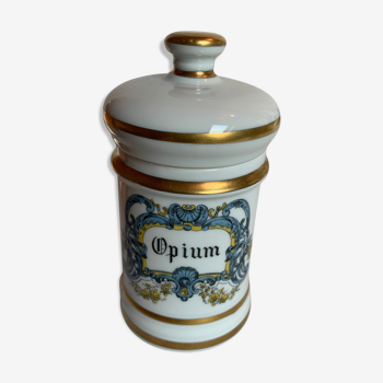 Pharmacy jar Opium