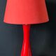 Red vintage lamp