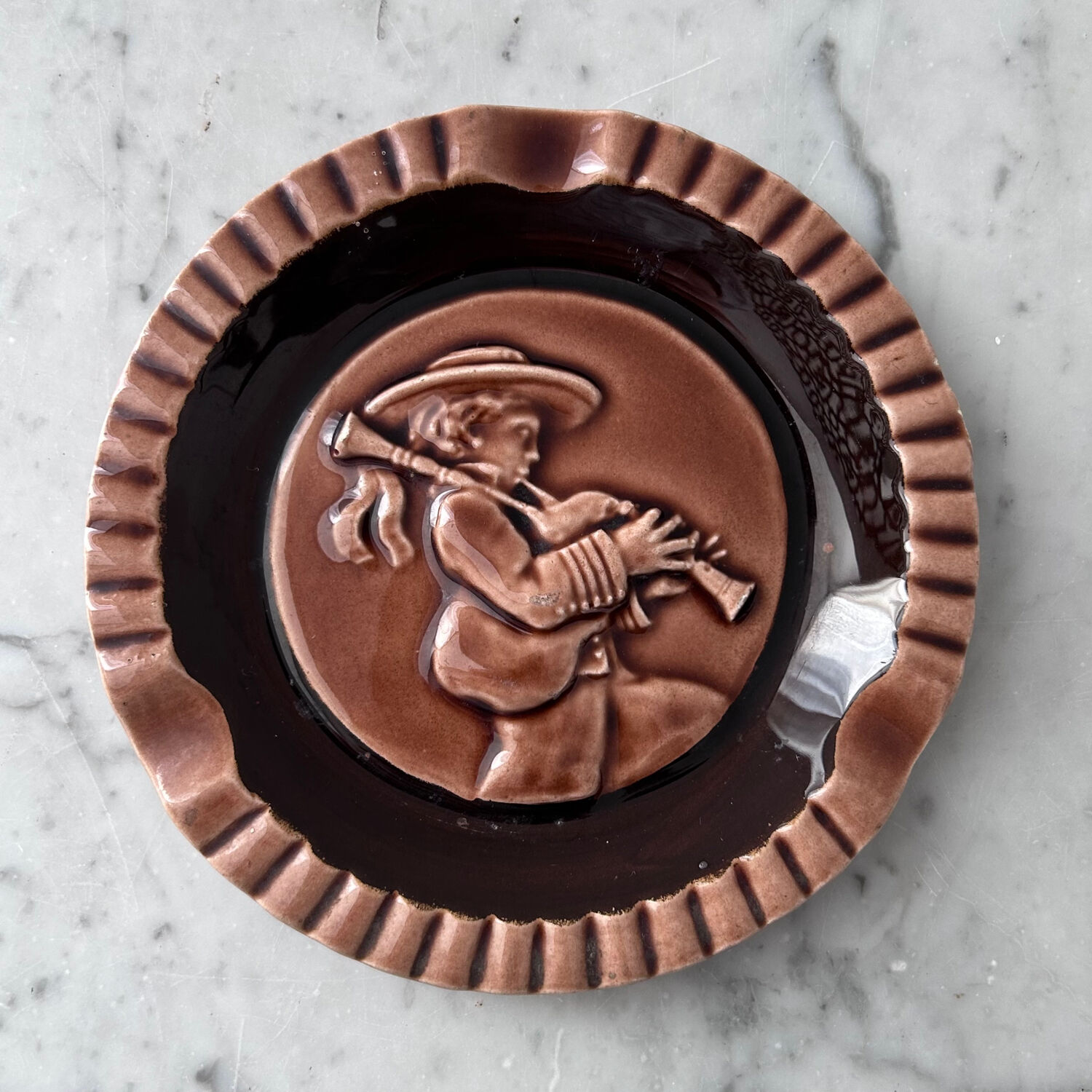 Small Breton bell ashtray