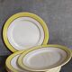 Eight dessert plates from Salins service "Menton" 50s