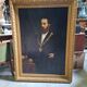 Dutch School 19th Century: Important portrait of a notable – Oil on canvas –