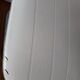 3 white skai chairs, 70's