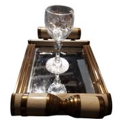 Art deco cocktail tray