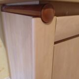 Sideboard/enfilade with solid wood mirror