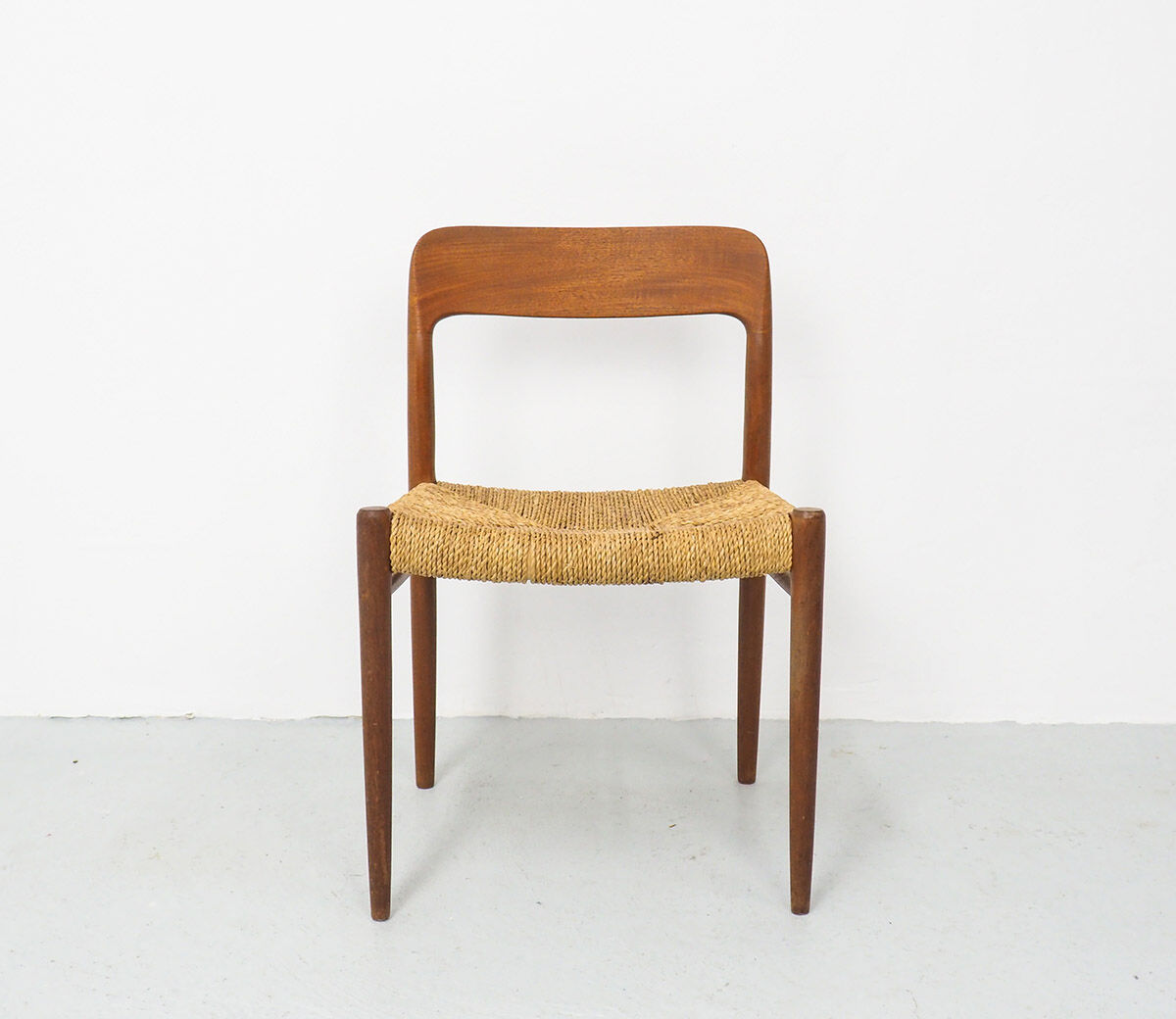 Danish design J.L Møller teak dining chair 75