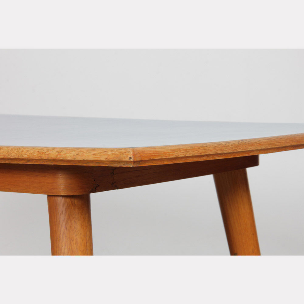 Table de repas vintage, fabrication tchèque, 1960