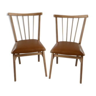 Pair of baumann chairs
