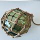 Antique fisherman's ball, old fishing floats