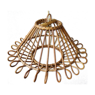 Vintage rattan hanging